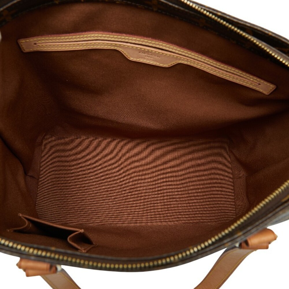 LOUIS VUITTON Authentic Brown Monogram Leather Shoulder Bag - Picture 8 of 10